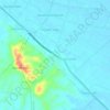 Mapa topográfico Aluebutuha, altitude, relevo