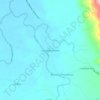 Mapa topográfico Las Juntas Nuevas, altitude, relevo