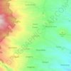 Mapa topográfico Dalisodo, altitude, relevo