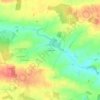 Mapa topográfico Le Haut-Piard, altitude, relevo