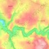 Mapa topográfico La Poissonnière, altitude, relevo