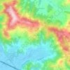 Mapa topográfico Bargecchia, altitude, relevo