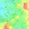 Mapa topográfico Grønbjerg, altitude, relevo