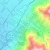 Mapa topográfico 4N, altitude, relevo