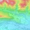 Mapa topográfico Fedio Massolo, altitude, relevo
