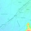 Mapa topográfico Balung, altitude, relevo