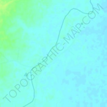 Mapa topográfico LETICIA, altitude, relevo