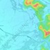 Mapa topográfico Badiangay, altitude, relevo