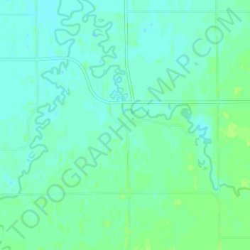 Mapa topográfico Malung, altitude, relevo