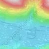 Mapa topográfico Eyrs, altitude, relevo