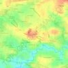 Mapa topográfico Le Haut Fail, altitude, relevo