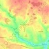 Mapa topográfico Edwardstone, altitude, relevo