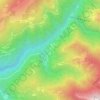 Mapa topográfico Curiglia, altitude, relevo