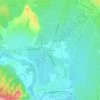 Mapa topográfico Les Croisées, altitude, relevo