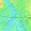 Mapa topográfico Ziggurat, altitude, relevo