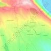 Mapa topográfico Freira, altitude, relevo