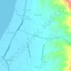 Mapa topográfico Bitalag, altitude, relevo