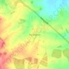 Mapa topográfico Paulerspury, altitude, relevo