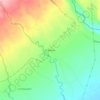 Mapa topográfico El Macano, altitude, relevo