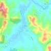 Mapa topográfico Pajonal, altitude, relevo