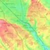 Mapa topográfico Luton, altitude, relevo