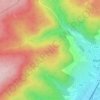 Mapa topográfico Riedel, altitude, relevo