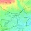 Mapa topográfico Little Driffield, altitude, relevo