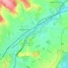 Mapa topográfico Neatham, altitude, relevo