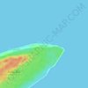 Mapa topográfico Wasori (Biak Timur), altitude, relevo