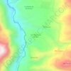 Mapa topográfico San Miguel de Cariaco, altitude, relevo