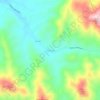 Mapa topográfico Ottoway, altitude, relevo