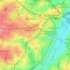 Mapa topográfico Calthorpe Fields, altitude, relevo