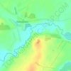 Mapa topográfico Tolstyi Lug, altitude, relevo