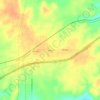 Mapa topográfico Olden, altitude, relevo