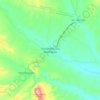 Mapa topográfico Doctor Belisario Dominguez, altitude, relevo