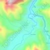 Mapa topográfico Lanturachi, altitude, relevo