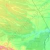 Mapa topográfico Tambopata, altitude, relevo