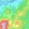 Mapa topográfico Valico di Sopra, altitude, relevo