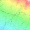 Mapa topográfico Bangun Kerto, altitude, relevo