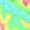 Mapa topográfico Cachaco, altitude, relevo