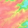 Mapa topográfico Le Mesnil-Racoin, altitude, relevo