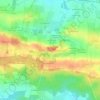 Mapa topográfico Lambrun, altitude, relevo