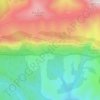 Mapa topográfico Arpea, altitude, relevo