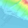 Mapa topográfico Kapa‘akea Colony, altitude, relevo