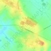 Mapa topográfico Château de Didonne, altitude, relevo