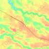 Mapa topográfico Amas, altitude, relevo