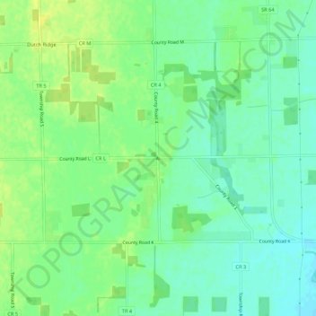 Mapa topográfico Ai, altitude, relevo