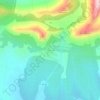 Mapa topográfico Helechal, altitude, relevo