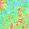 Mapa topográfico Alto Jucu, altitude, relevo