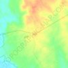Mapa topográfico Peoria, altitude, relevo